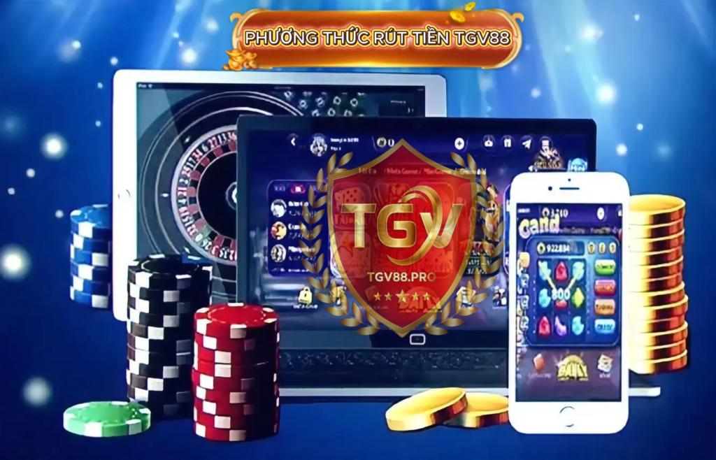 phương thức rút tiền TGV88