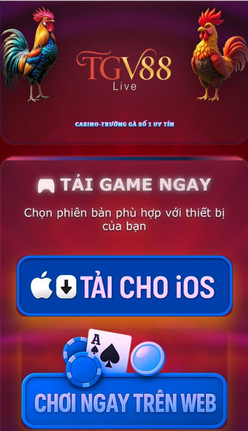 Cách tải app TGV88 cho iPhone/iPad (Hệ điều hành iOS)