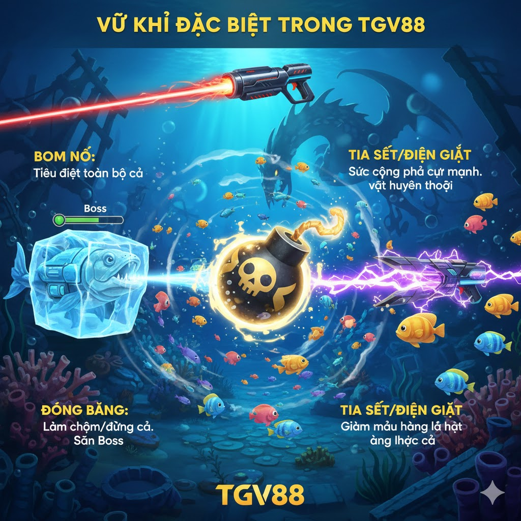 Phân tích các loại vũ khí đặc biệt trong TGV88