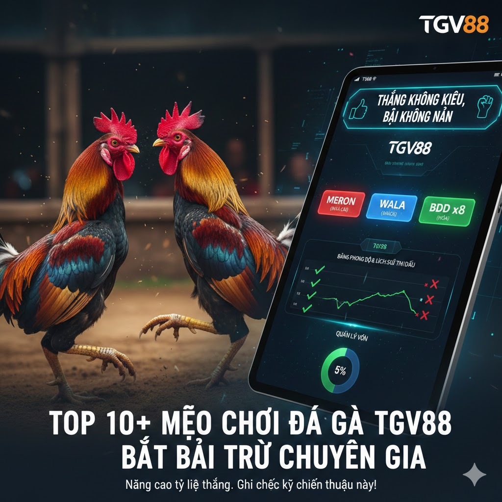 Top 10+ mẹo chơi đá gà TGV88 bất bại từ chuyên gia